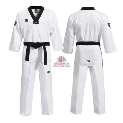 Ảnh của Võ Phục Taekwondo Hiệu Mooto Vải Kaki 03 Sọc