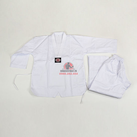 Picture of Võ Phục Taekwondo Vải Kaki Dày