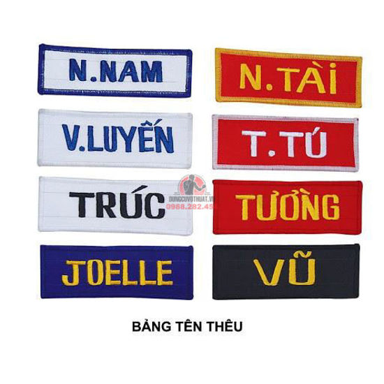 Ảnh của Bảng Tên Thêu