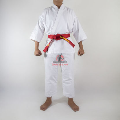 Ảnh của Võ Phục Karate Vải Kaki Dày