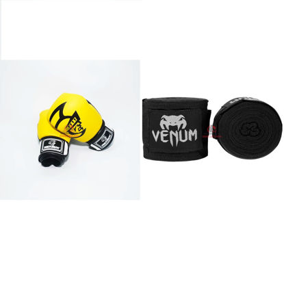 Ảnh của COMBO - Găng Boxing Pretorian + Băng Quấn Tay Venum 5 Mét